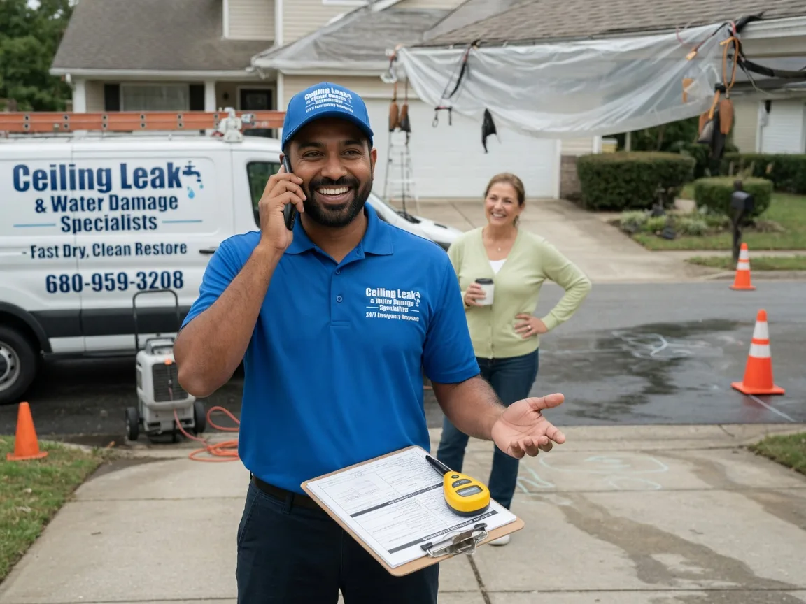 Ceiling Leak Cleanup Saranac, MI FAQs